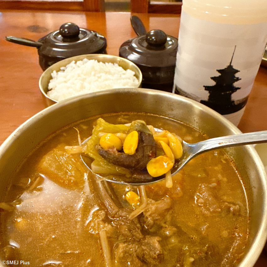 聖水(ソンス)にある말방국밥 성수본점(マルバンクッパ 聖水本店)のクッパ