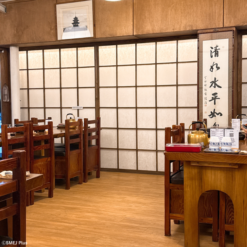 聖水(ソンス)にある말방국밥 성수본점(マルバンクッパ 聖水本店)の店内