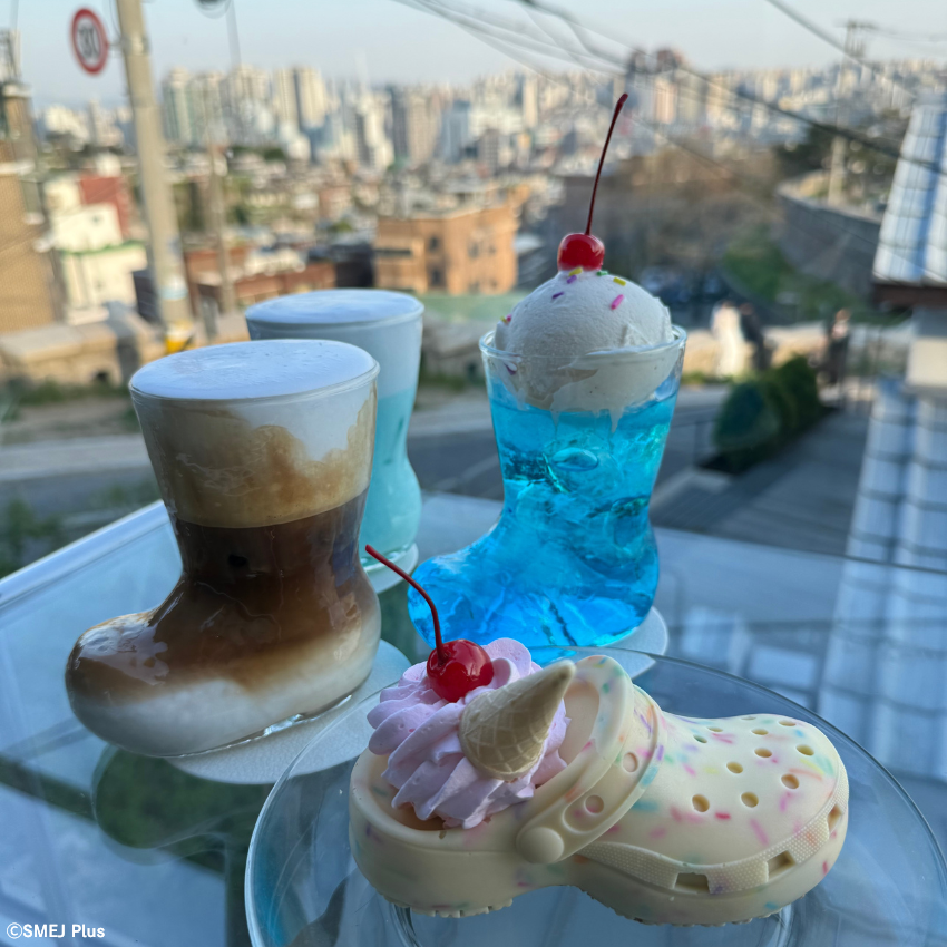 東大門(トンデムン)にあるHAUKE Dongdaemoonのスイーツとドリンク