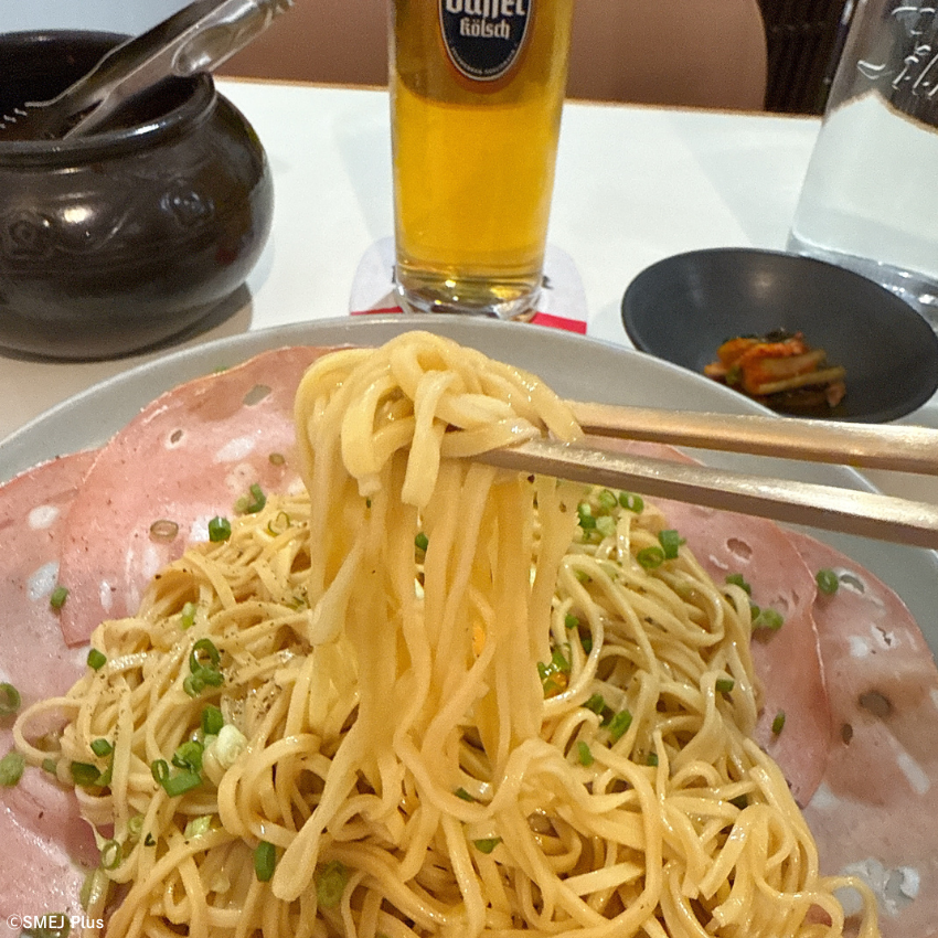 合井(ハプチョン)にある서교난면방(ソギョナンミョンバン)のパスタ麺