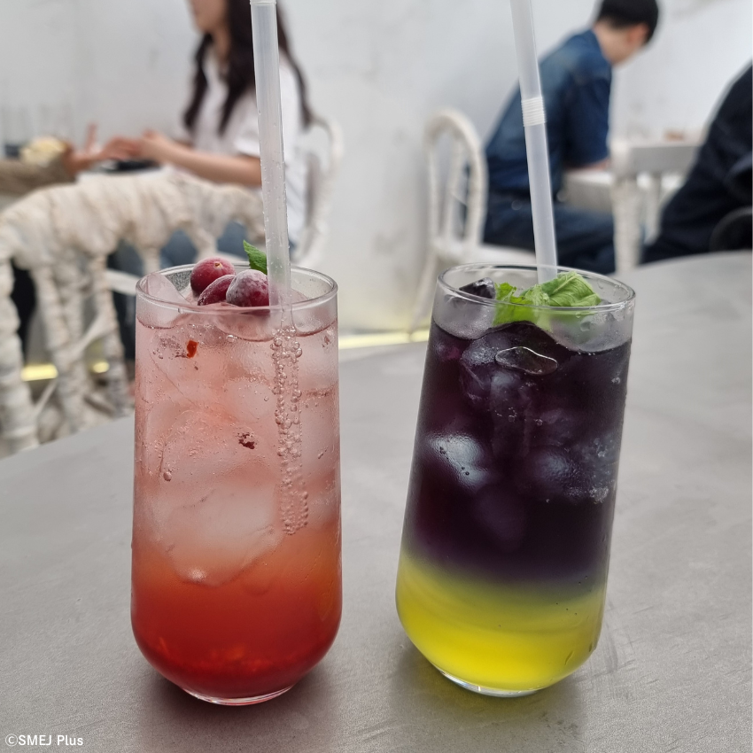 龍山(ヨンサン)にあるaanzee(アンジ)のドリンク