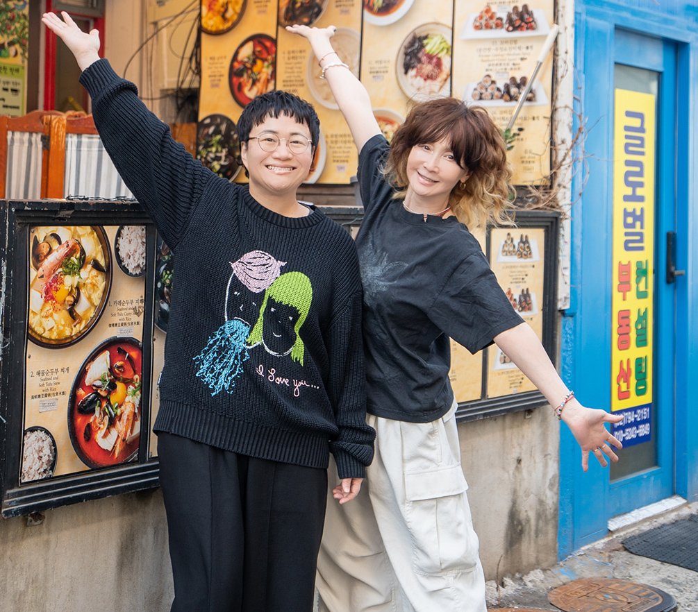 YOU & 近藤春菜【好きでめぐるソウル旅】Vol.6 奥深い味わいのカルグクスをキンパと一緒に楽しむ