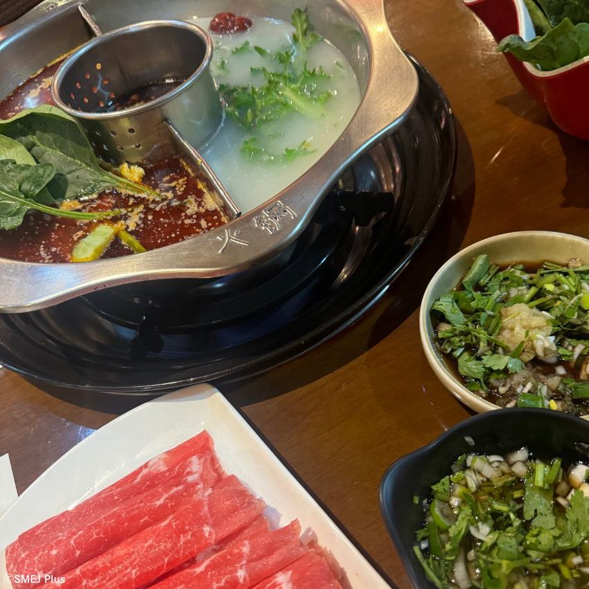 韓国で食べる火鍋