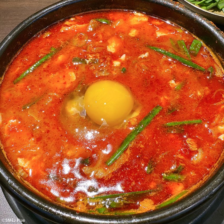 スープの熱で育てましょう