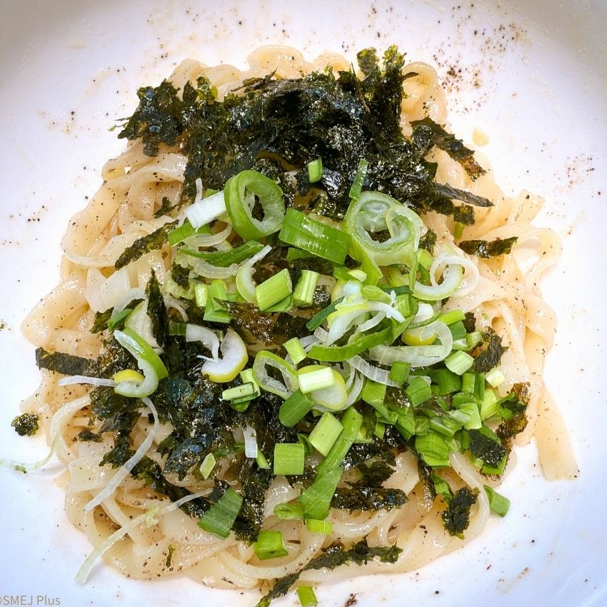 韓国海苔と青ネギ