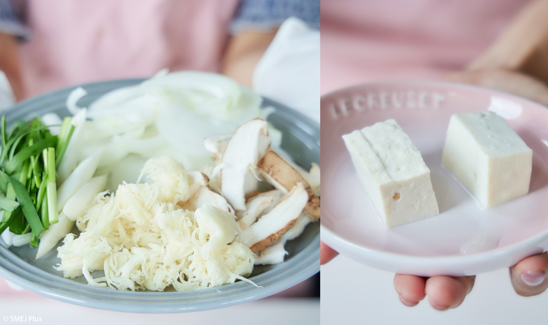 野菜と豆腐の写真