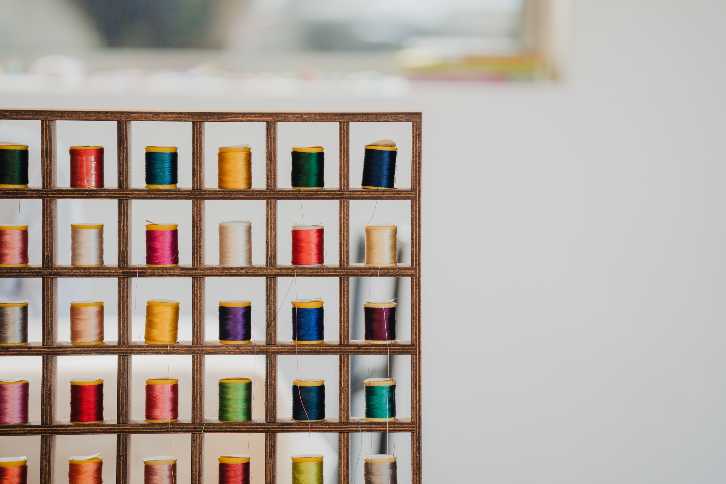 韓国刺繍糸の写真