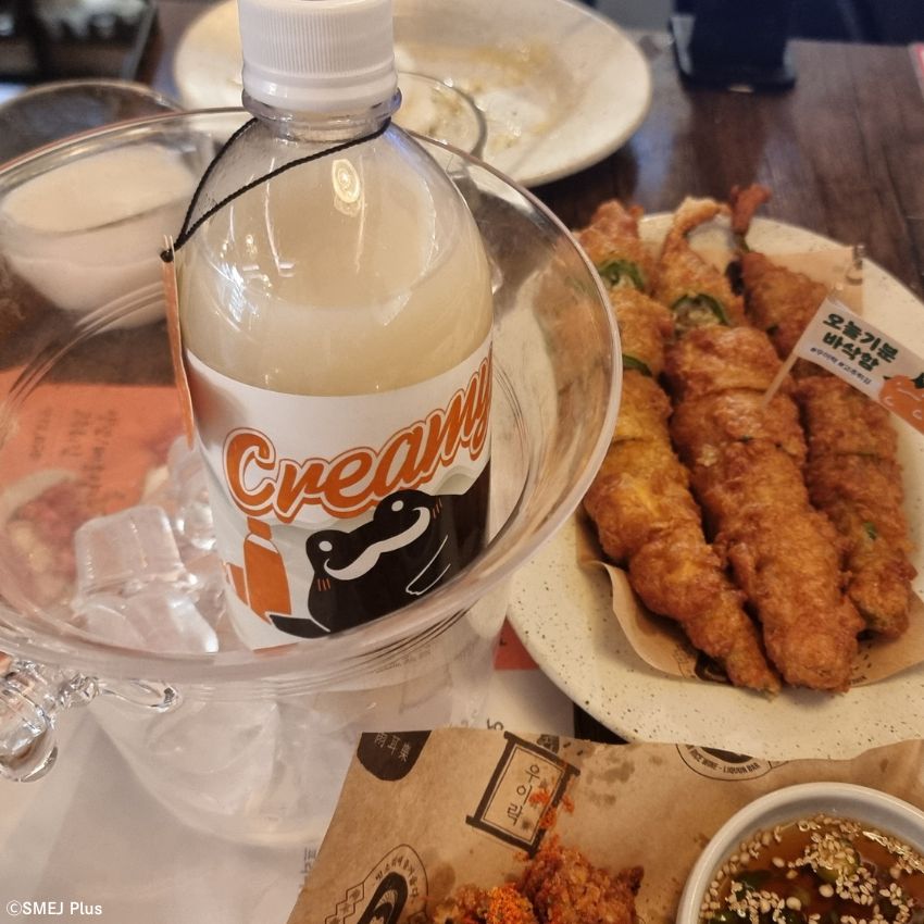 雨耳楽オリジナルのマッコリ