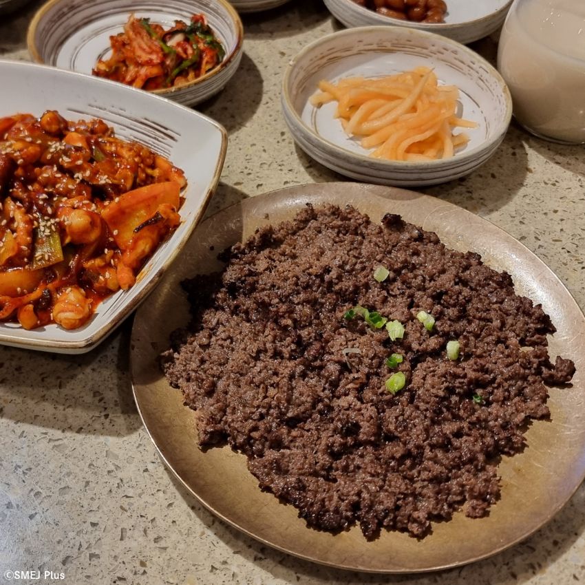 香ばしさが売りのパッサクプルコギ