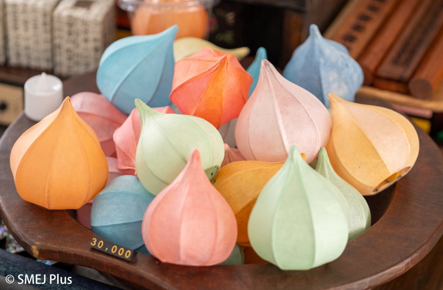 卓上ランプの写真