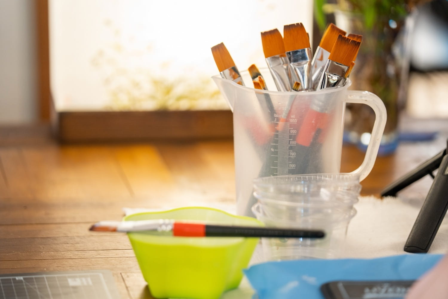 ワークショップ材料の写真