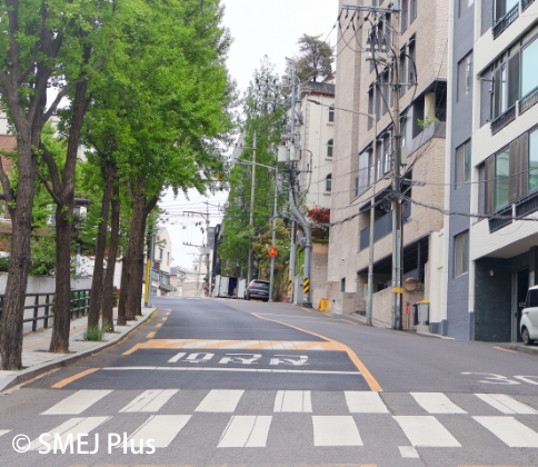 韓国・ソウル街中の写真